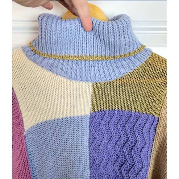 NWT Vintage Deadstock All Points by Reference Point Knit Sweater Size L - Picture 3 of 9